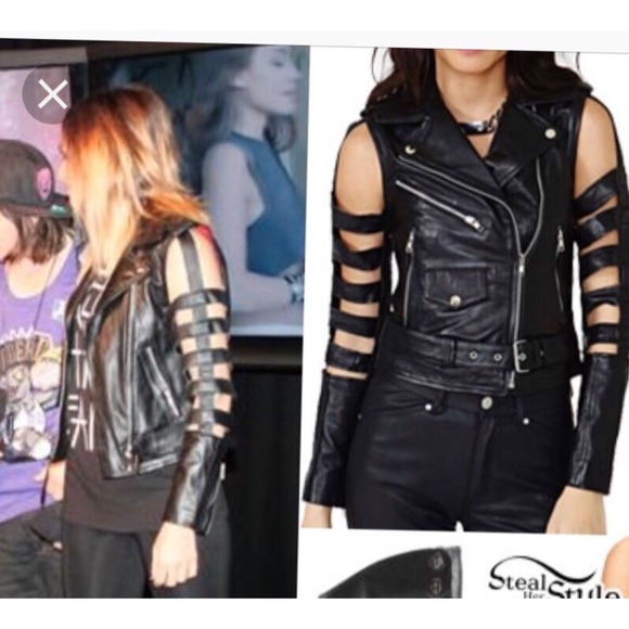 The Ragged Priest leather Boneyard Biker Jacket - Picture 8 of 8